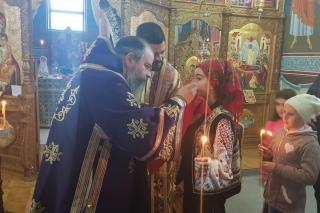 Slujire arhierească în Parohia Dodești, Protopopiatul Huși