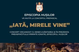Concert dedicat Postului Mare la Catedrala Episcopală din Huși