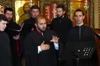 (Video) Grupul Psaltic „Andrei Șaguna” (Sibiu) - Troparul Intrării Domnului în Ierusalim, glas 1