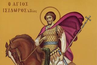 Sfântul Mucenic Isidor din Hios