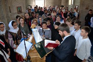 Slujbă misionară în Parohia Unguroaia, Protopopiatul Botoşani