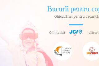 „Bucurii pentru copii: ghiozdănel pentru vacanță!” – campanie filantropică