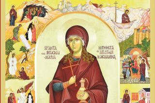 (Audio) Acatistul Sfintei Mironosiţe, întocmai cu Apostolii, Maria Magdalena