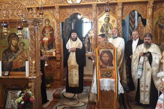 Liturghie arhierească în Parohia Satu Nou, Protopopiatul Vaslui