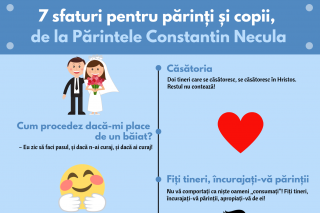 7 sfaturi pentru părinți și copii, de la Părintele Constantin Necula