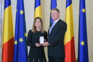 Simona Halep a fost decorată cu Ordinul Naţional „Steaua României” în grad de cavaler