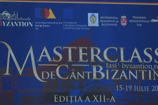 (Video) A început Masterclass-ul de Cânt Bizantin de la Iași -  ediția 2019