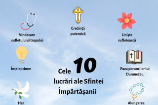 Cele 10 daruri ale Sfintei Împărtăşanii