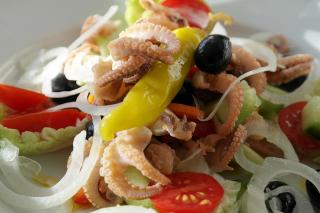 Salată cu tentacule de caracatiță