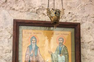 Sfântul Arsenie și Sfântul Zenon - Ikalto, Georgia
