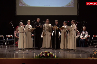 (Video) Astăzi se naște Hristos în Bethleem, cântare strochnoy pe trei voci, secolul al XVII-lea