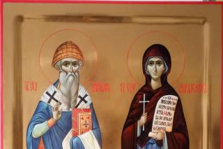 Sfânta Cuvioasă Parascheva și Sfântul Ierarh Spiridon