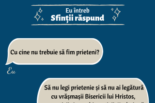 Cu cine nu trebuie să fim prieteni?