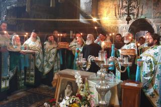 Patriarhul Nicodim Munteanu a fost pomenit la Mănăstirea Neamț