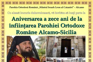 Zece ani de la înfiinţarea Parohiei „Sfântul Leon al Cataniei” - Alcamo