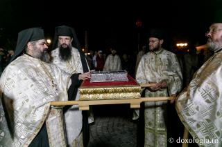Racla cu mâna Sfântului Spiridon a ajuns la Iași