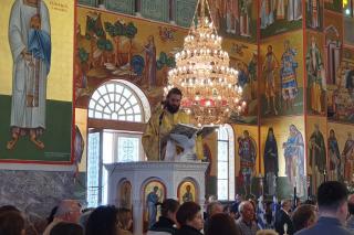 (Foto) Hramul Mănăstirii „Sfântul Gherasim” din Kefalonia – 20 octombrie 2019