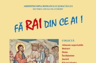 Programul „Fă Rai din ce ai!”, în Eparhia Romanului şi Bacăului