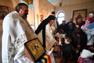 Campania „Daruri în cinstea pruncului Iisus” în satul basarabean Romanovca