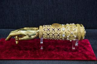 Moaștele Sfântului Policarp al Smirnei de la Mănăstirea Ambelakiotissa