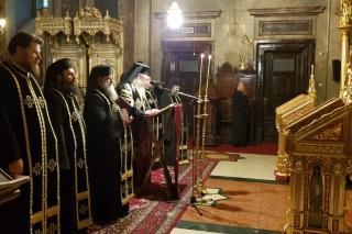 PS Calinic Botoșăneanul a rostit cea de-a patra parte a Canonului cel Mare