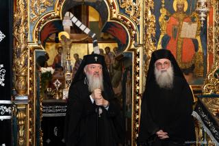 IPS Mitropolit Andrei, în vizită la Mănăstirea Putna