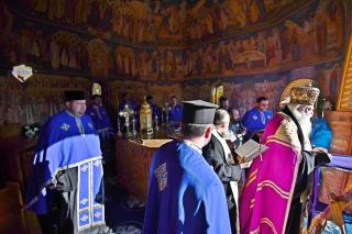 Binecuvântare arhierească la Mănăstirea Hadâmbu