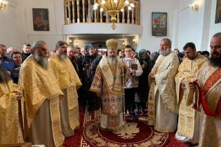 Liturghie arhierească la Mănăstirea Rafaila, judeţul Vaslui
