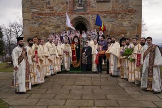 Grupul psaltic „Filomelos”, de şapte ani la Biserica Borzești