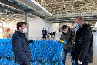 Voluntarii din Protoieria Bacău, în sprijinul comunităţii