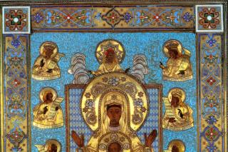 Icoana Maicii Domnului „a Semnului”(a Rădăcinii din Kursk, Novgorod)