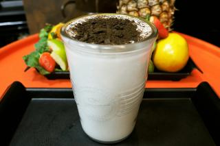 Milkshake cu spirulină