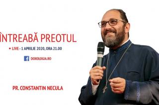 (Video) Întreabă preotul LIVE – „Canonul cel Mare – rugăciune și viață în Hristos”, cu Părintele Constantin Necula
