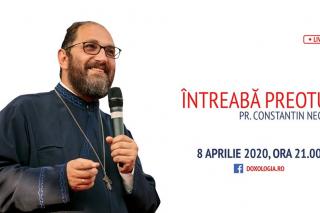 (Video) Întreabă preotul LIVE – Învierea lui Lazăr și Învierea noastră – Părintele Constantin Necula