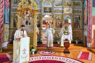 Slujire arhierească la Mănăstirea Floreşti din judeţul Vaslui