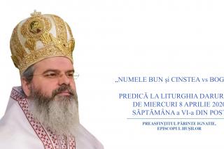 (Video) „Numele bun și cinstea vs bogăția” – PS Ignatie