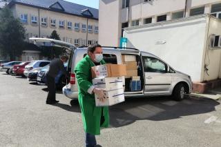 Fundația „Împreună pentru Solidaritate Socială” sprijină cu materiale sanitare Spitalul Județean Neamț