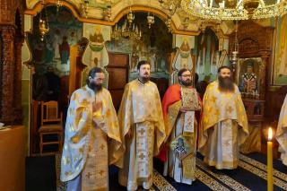 Sfântul Ierarh Pahomie de la Gledin, cinstit la Schitul Pocrov