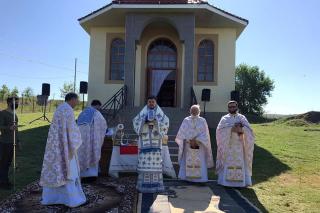 Slujire arhierească în Parohia Larga Nouă, Protopopiatul Cahul