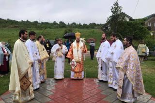 Liturghie arhierească la Mănăstirea Țiganca