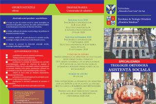 Secția de Asistență Socială din cadrul Facultății de Teologie din Iași așteaptă studenți pentru următorul an universitar
