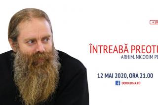 (Video) Întreabă preotul LIVE – Sfânta Liturghie, izvorul vieții – Arhim. Nicodim Petre