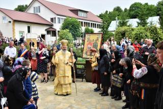 PS Igantie, la hramul Mănăstirii Ivăneşti din judeţul Vaslui