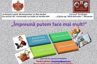 Elevii Școlii Postliceale Sanitare din Roman, implicaţi într-un proiect de voluntariat