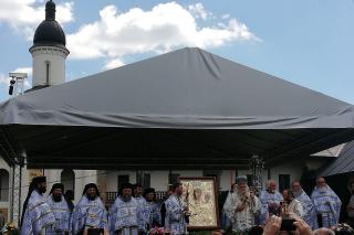 Sărbătoarea icoanei Maicii Domnului „Îndrumătoarea” de la Mănăstirea Neamț