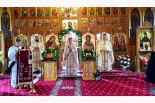 Hram la metocul chiriarhal de la Valea Budului