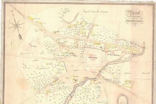 Un document inedit: planul topografic al Mănăstirii Neamț din anul 1858