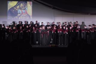 (Video) Stihiri la Doamne strigat-am la Praznicul Adormirii Maicii Domnului – Corul Tronos