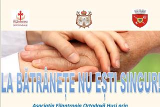 Program de îngrijire la domiciliu la Așezământul social „Sfânta Mare Muceniţă Chiriachi” din Huşi