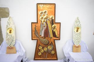 (Foto) Expoziția „Rădăcini brâncovenești” – lucrări inspirate din viața Sfinților Brâncoveni